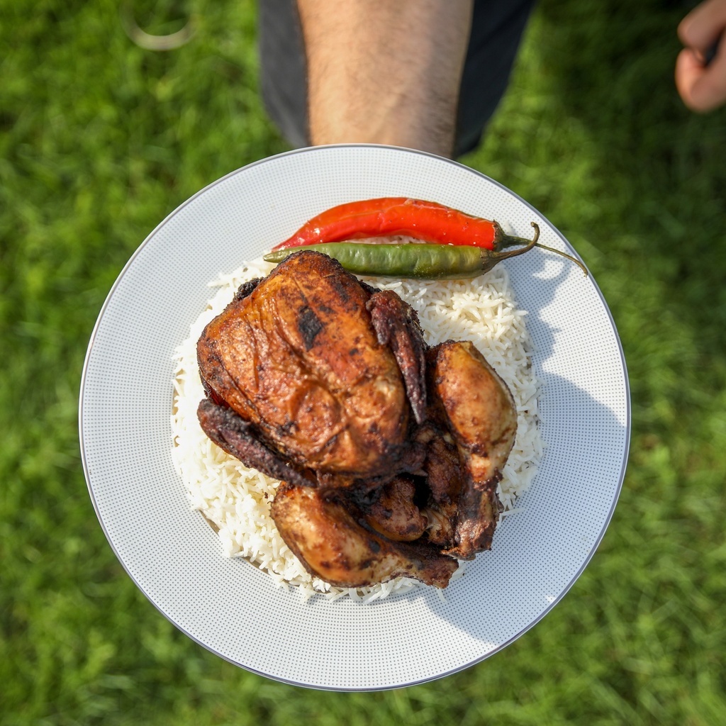 Smoke Chicken - دجاجة مدخن