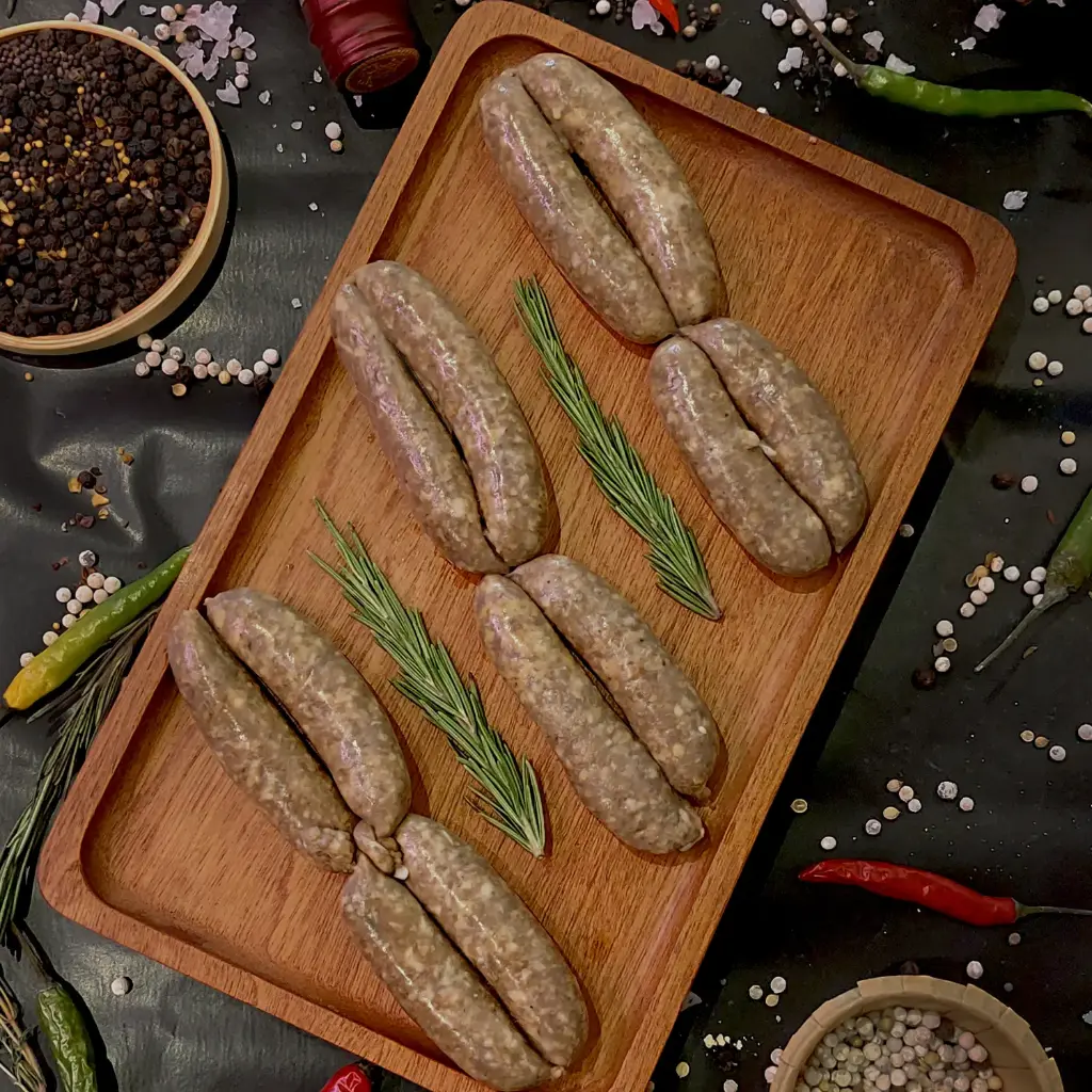 Sausage with Pine Nuts